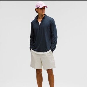 NWT lululemon // soft jersey half zip